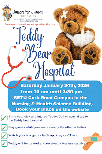 The Teddy Bear Hospital Returns for Third Year on 24 January 2026