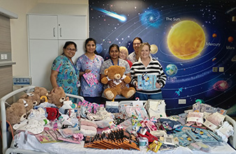 Juniors For Juniors team with help from Penneys provide important resoucres to the Children's ward